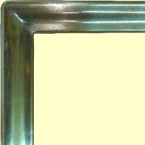 Modern 12k White Gold Leaf picture frame, water gilded by goldleaf gilders